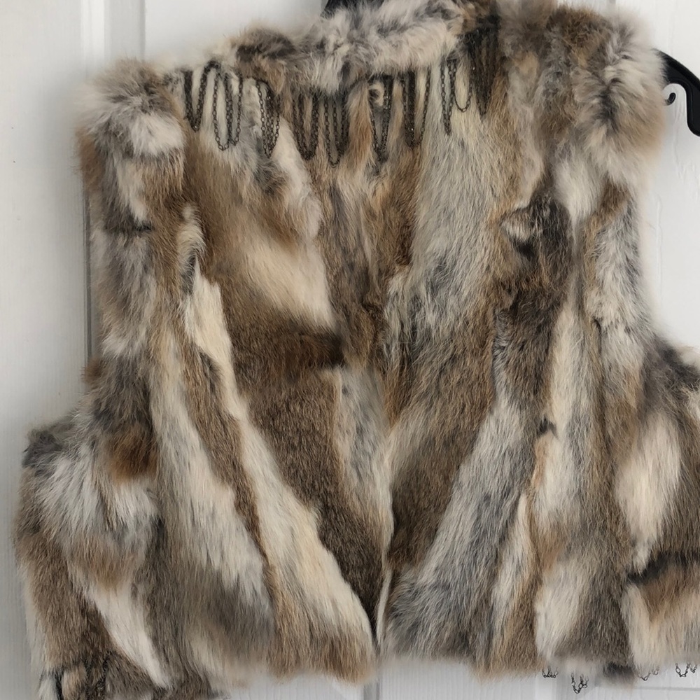PITC Real Rabbit Fur Vest - Picture 14 of 14
